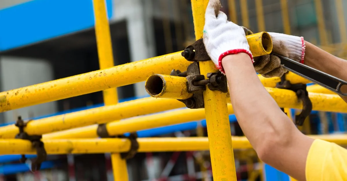 stair scaffolding system