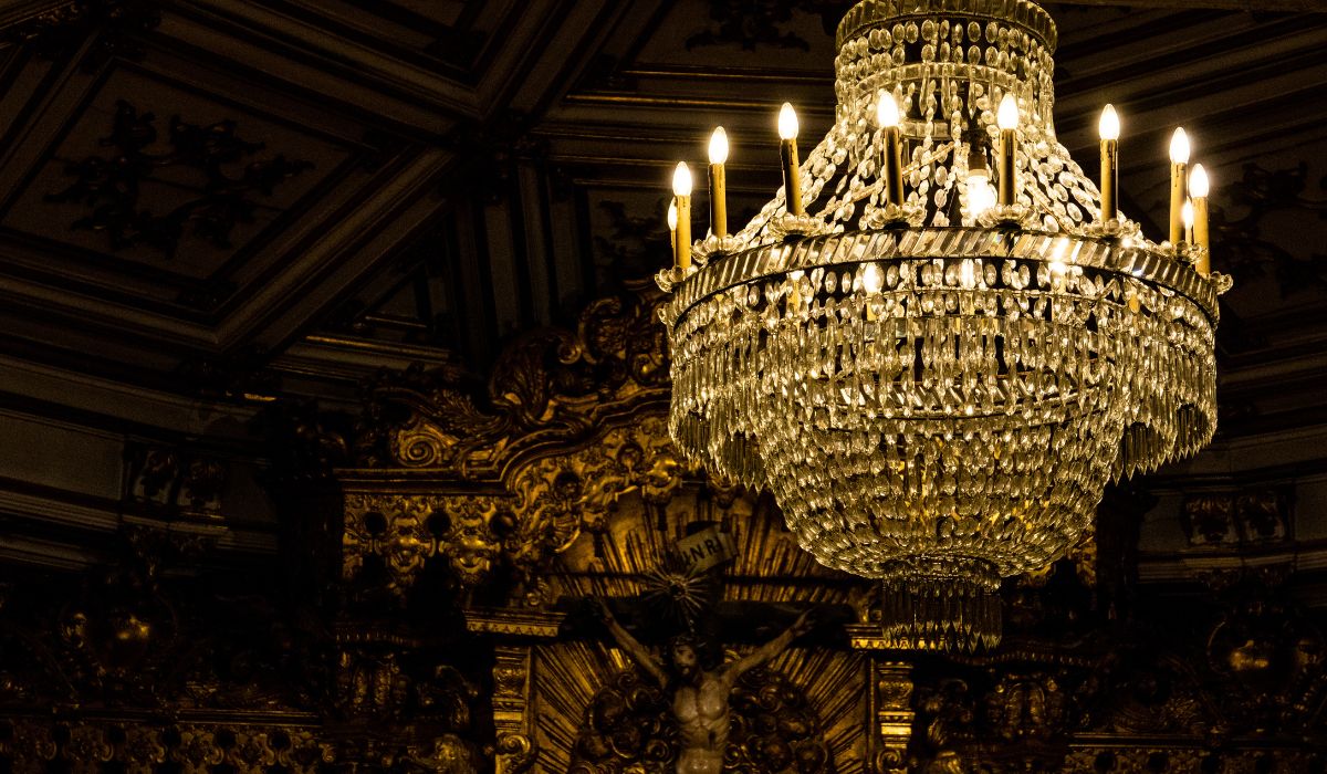 crystal chandelier
